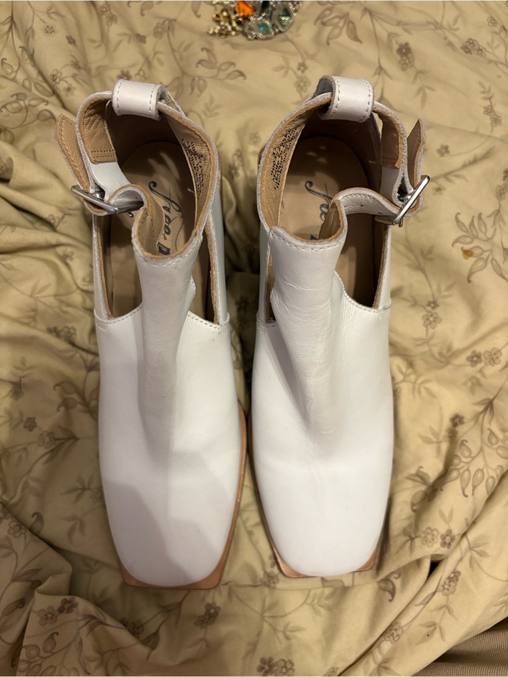 Free People Brady Buckle Ankle Boots